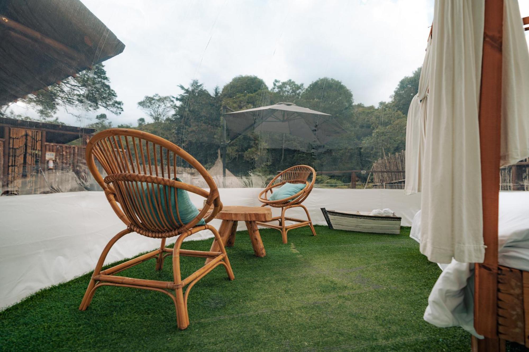 מלון ריונגרו Bubblesky Glamping 15 Min From Medellin מראה חיצוני תמונה
