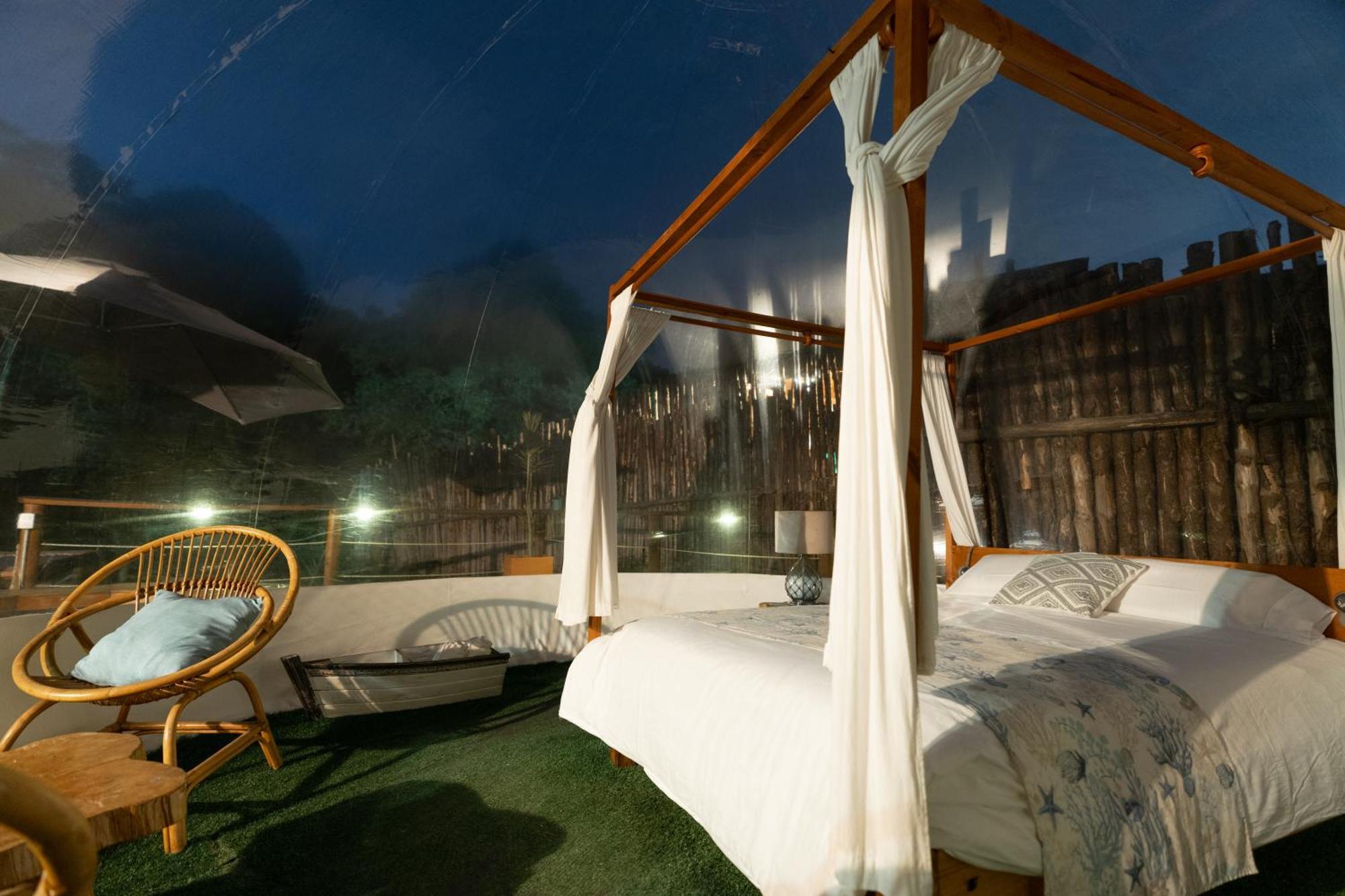 מלון ריונגרו Bubblesky Glamping 15 Min From Medellin מראה חיצוני תמונה