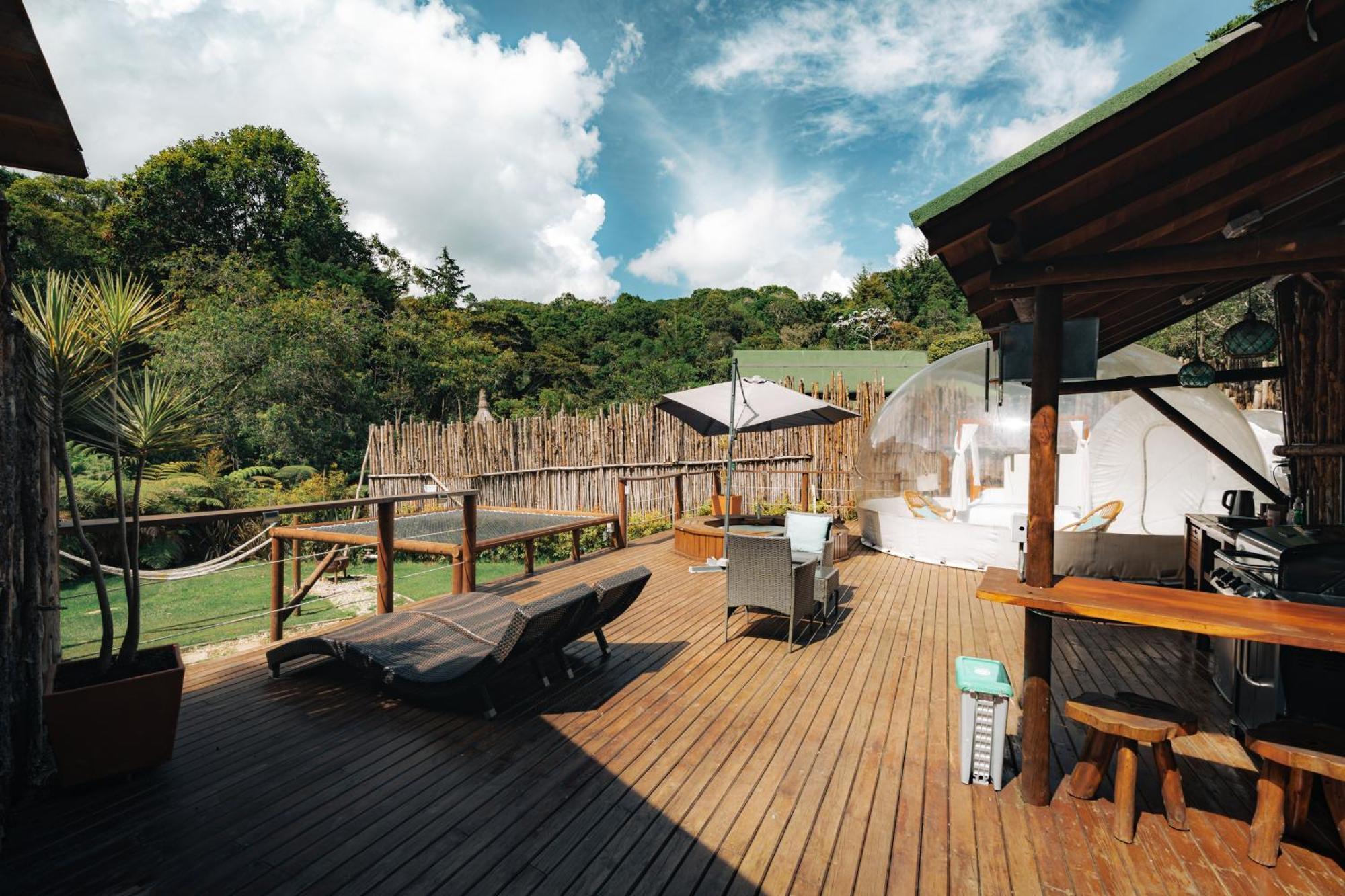 מלון ריונגרו Bubblesky Glamping 15 Min From Medellin מראה חיצוני תמונה