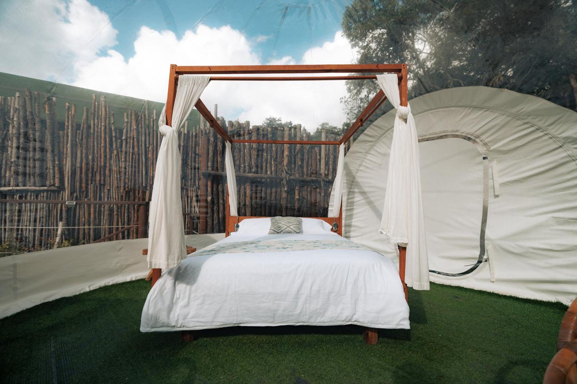 מלון ריונגרו Bubblesky Glamping 15 Min From Medellin מראה חיצוני תמונה