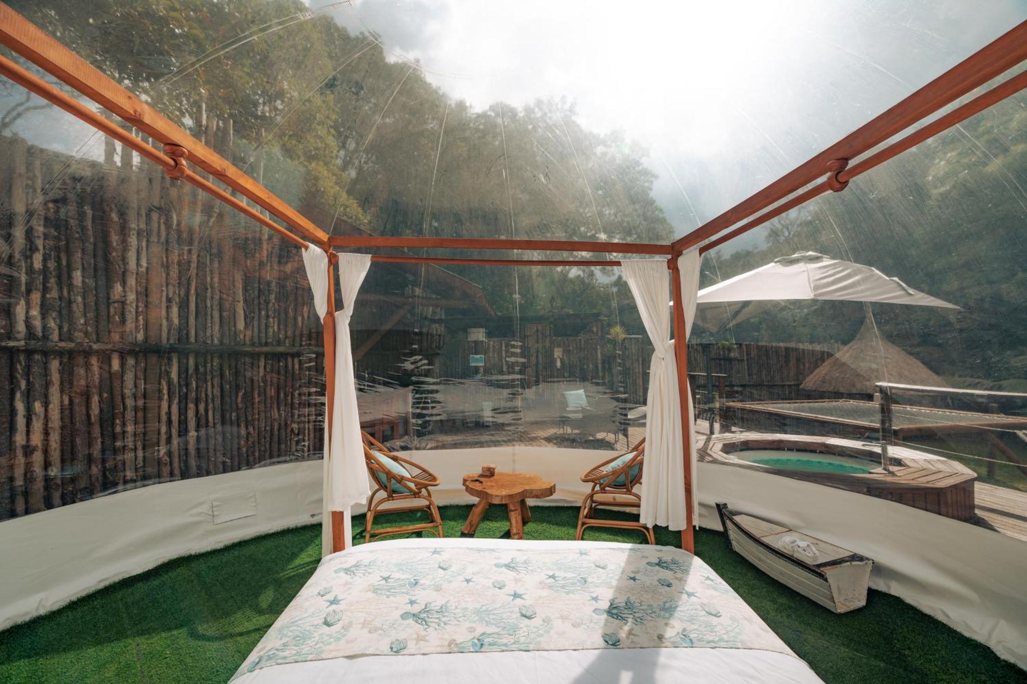 מלון ריונגרו Bubblesky Glamping 15 Min From Medellin מראה חיצוני תמונה