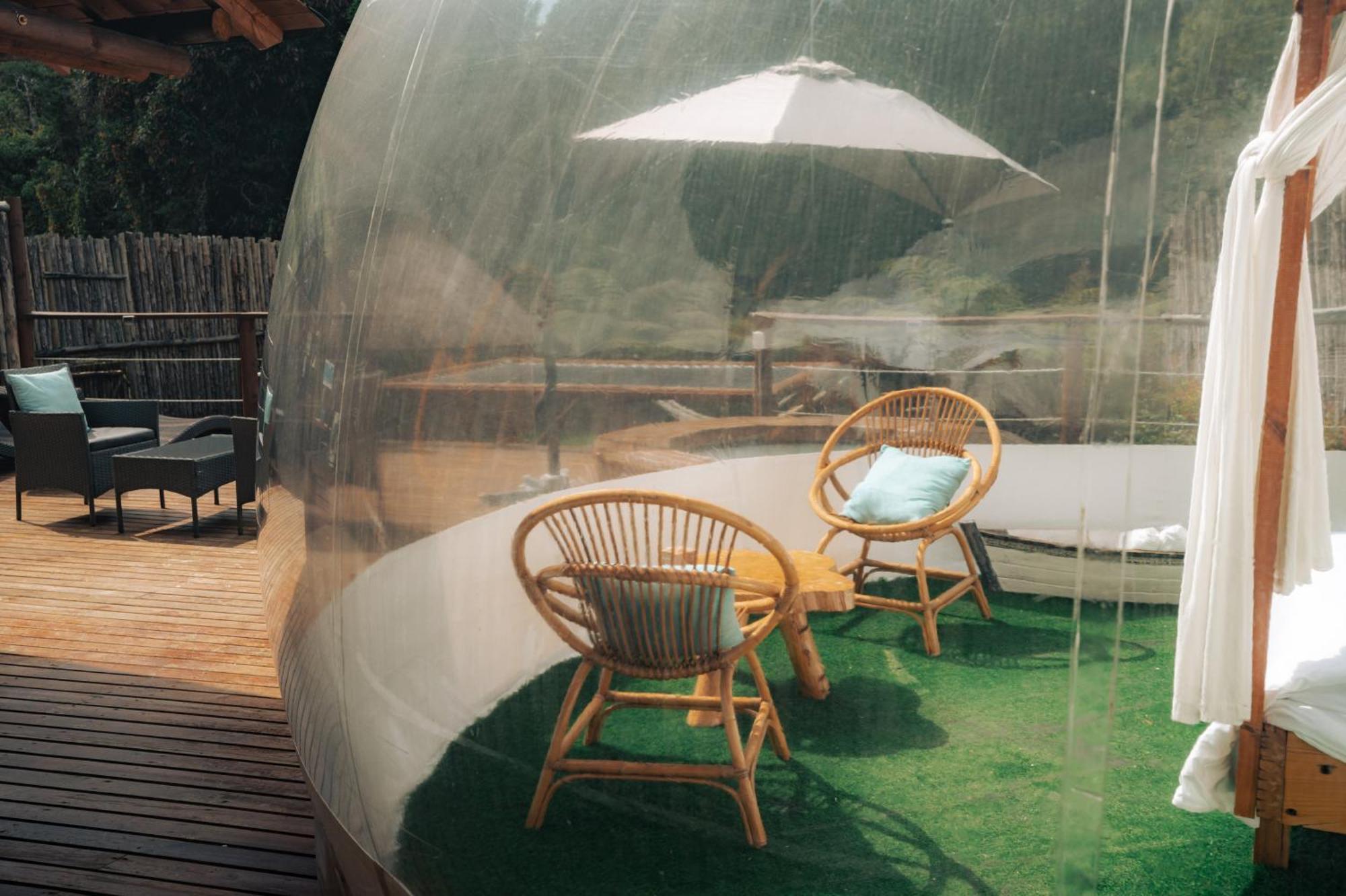 מלון ריונגרו Bubblesky Glamping 15 Min From Medellin מראה חיצוני תמונה