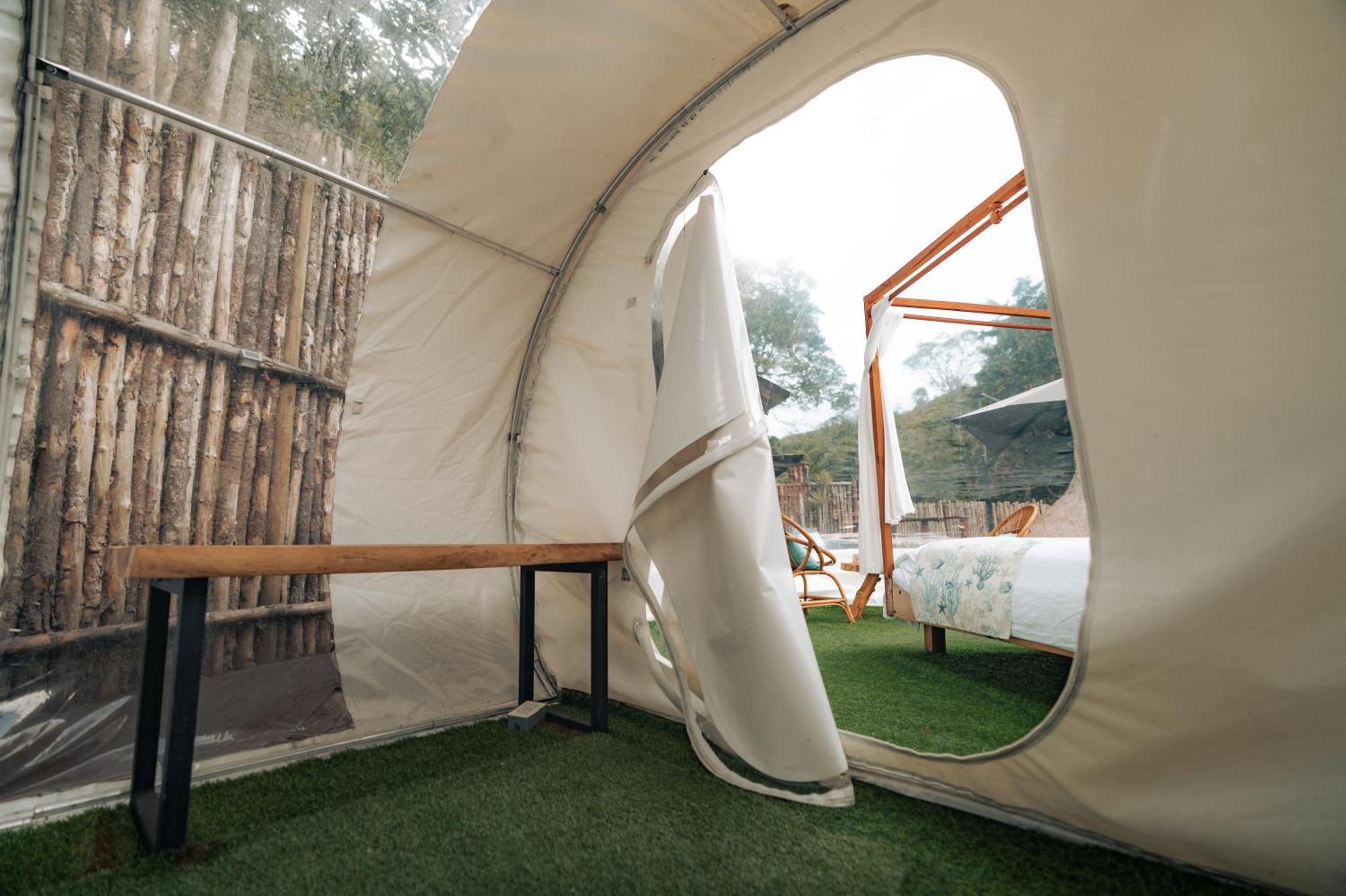 מלון ריונגרו Bubblesky Glamping 15 Min From Medellin מראה חיצוני תמונה