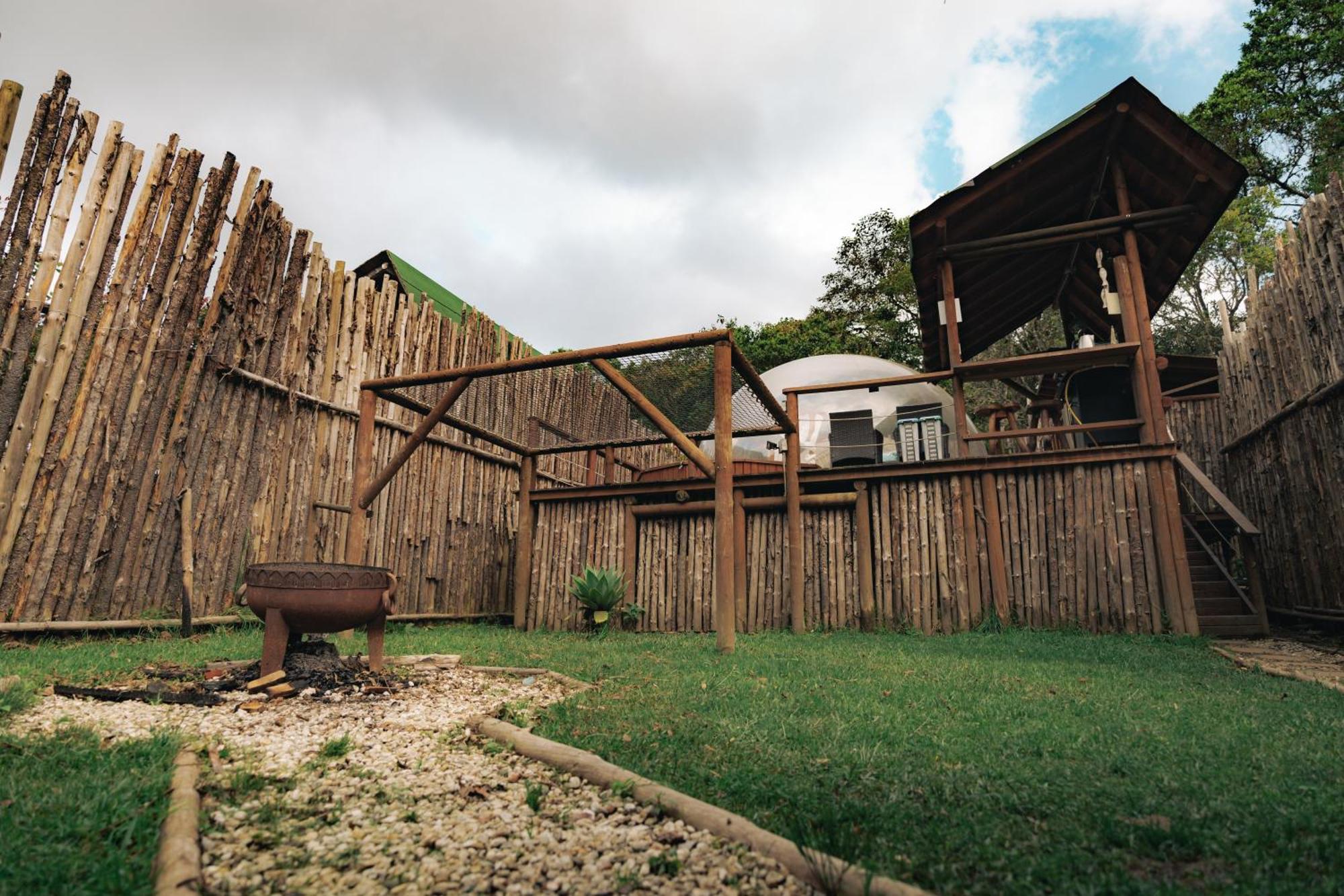 מלון ריונגרו Bubblesky Glamping 15 Min From Medellin מראה חיצוני תמונה