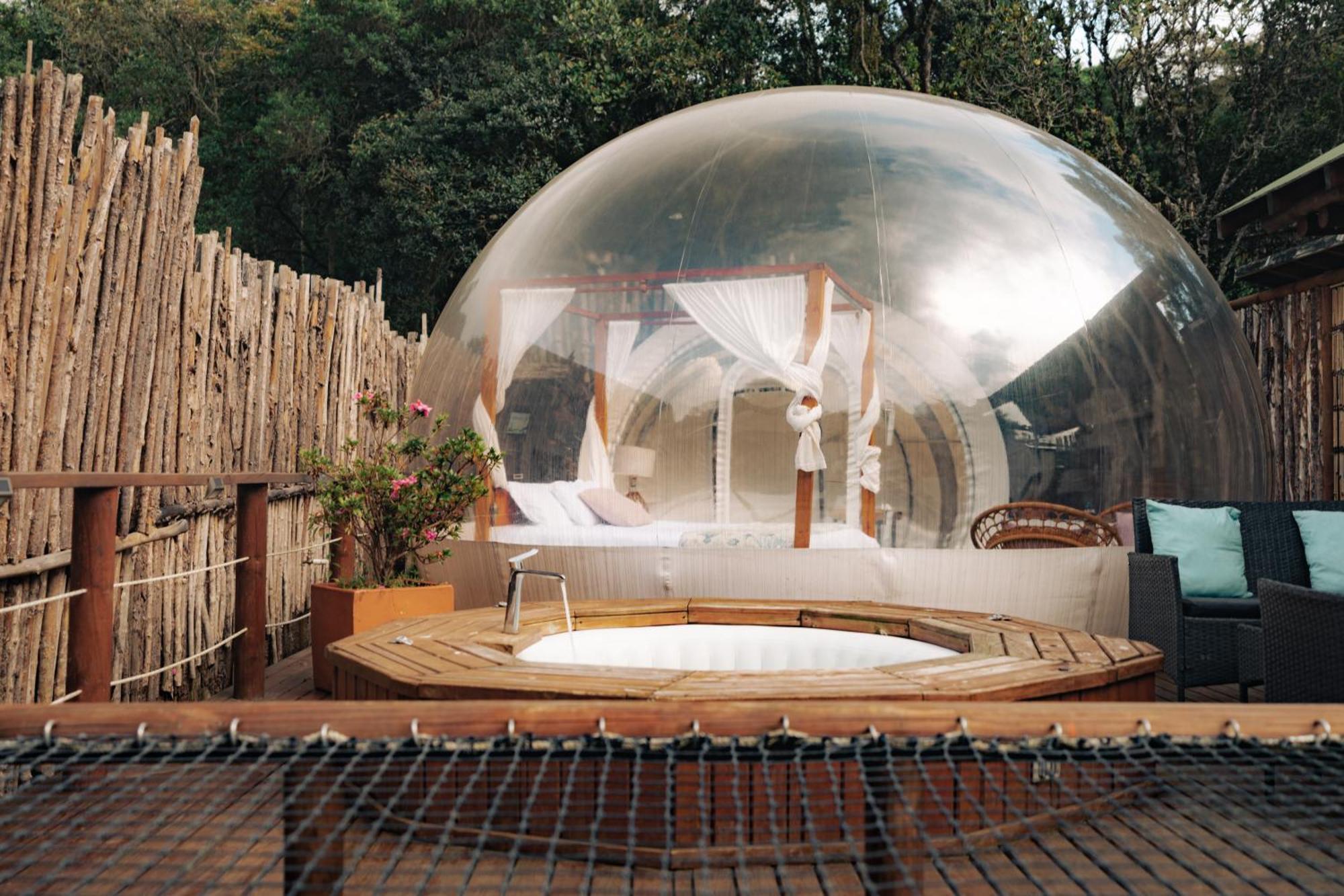 מלון ריונגרו Bubblesky Glamping 15 Min From Medellin מראה חיצוני תמונה