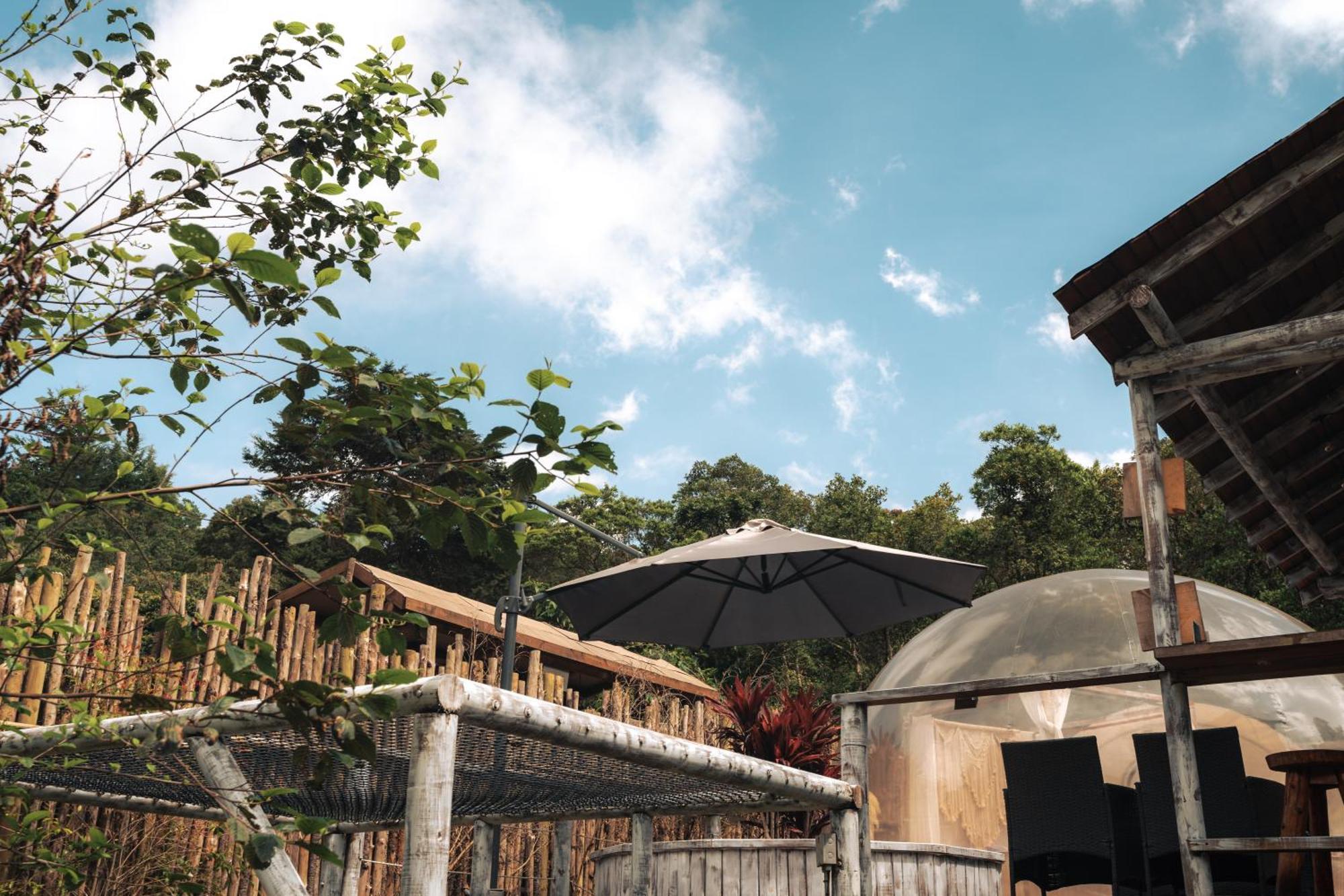 מלון ריונגרו Bubblesky Glamping 15 Min From Medellin מראה חיצוני תמונה