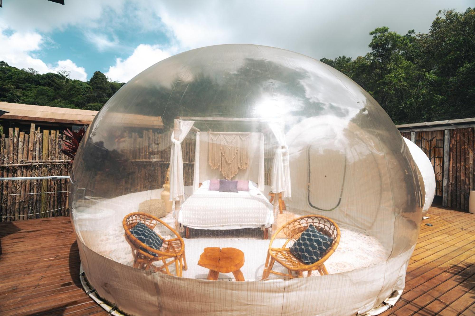 מלון ריונגרו Bubblesky Glamping 15 Min From Medellin מראה חיצוני תמונה