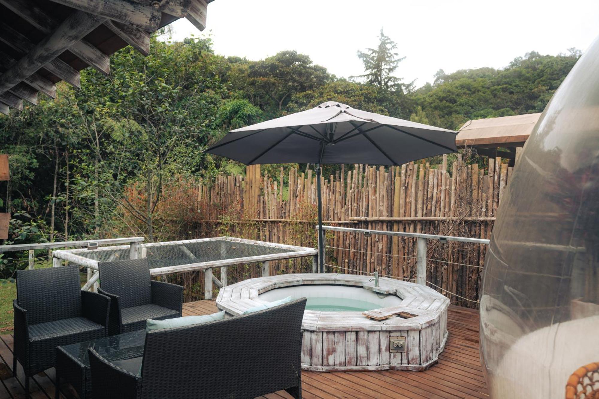 מלון ריונגרו Bubblesky Glamping 15 Min From Medellin מראה חיצוני תמונה