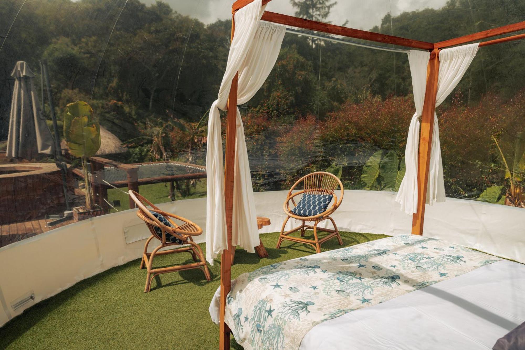מלון ריונגרו Bubblesky Glamping 15 Min From Medellin מראה חיצוני תמונה