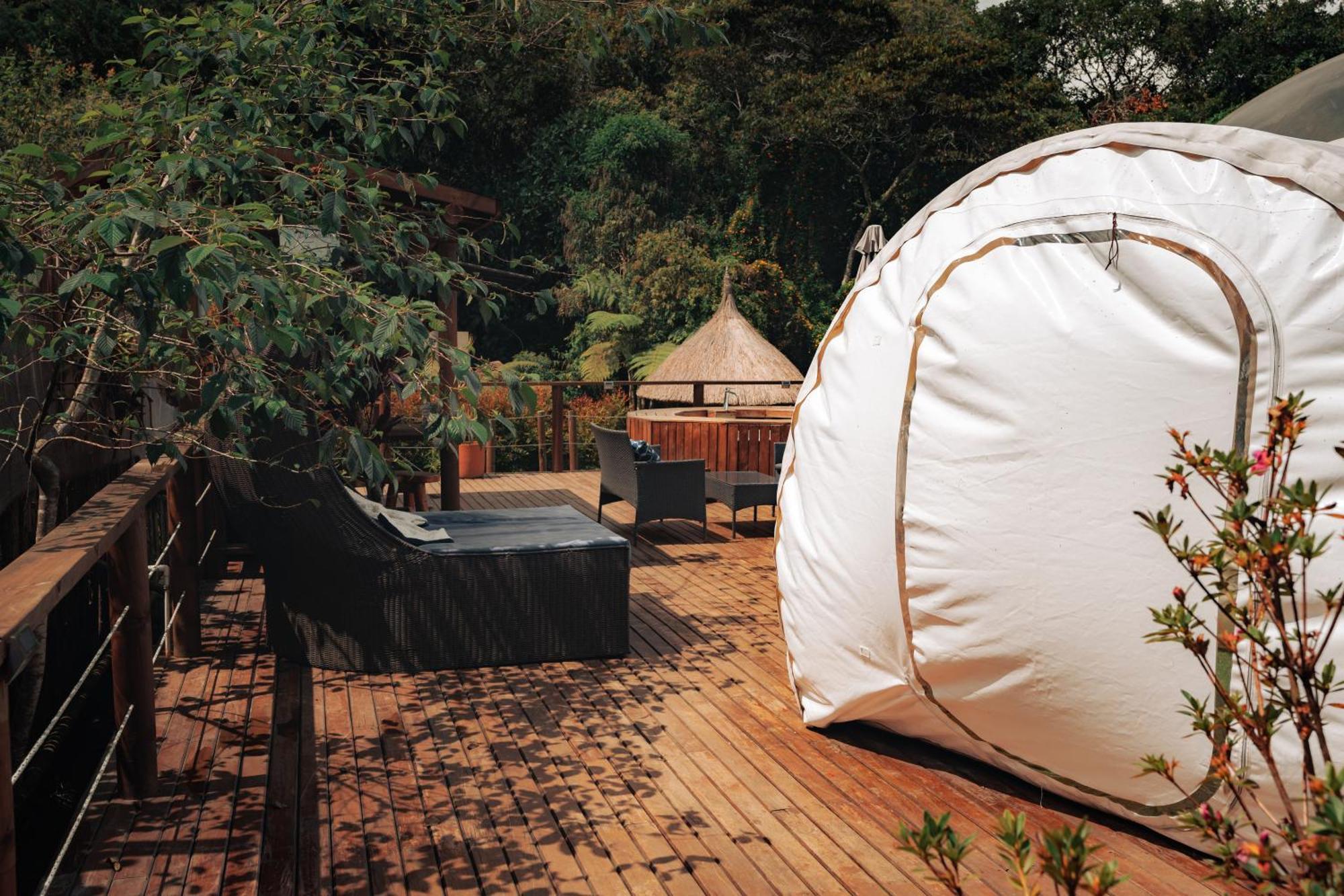 מלון ריונגרו Bubblesky Glamping 15 Min From Medellin מראה חיצוני תמונה