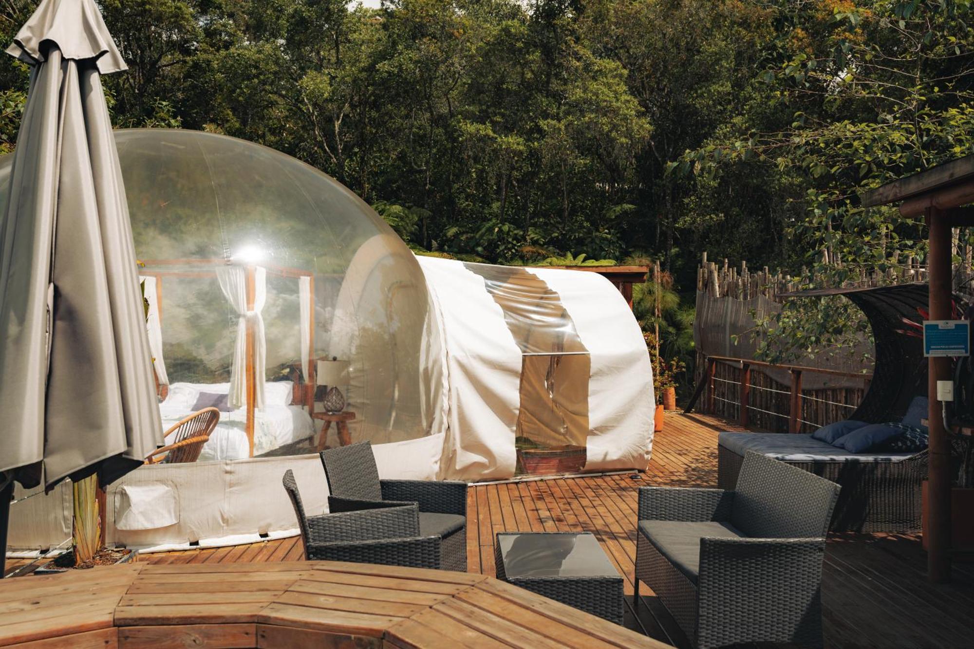 מלון ריונגרו Bubblesky Glamping 15 Min From Medellin מראה חיצוני תמונה
