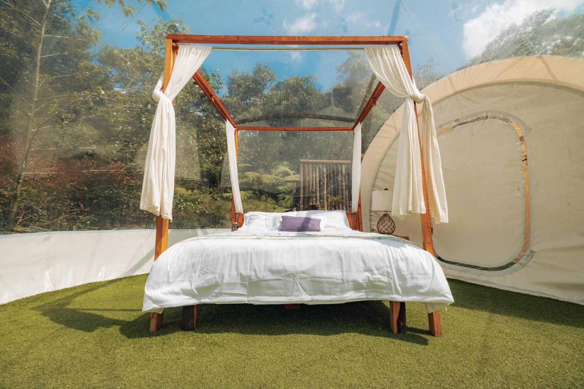 מלון ריונגרו Bubblesky Glamping 15 Min From Medellin מראה חיצוני תמונה