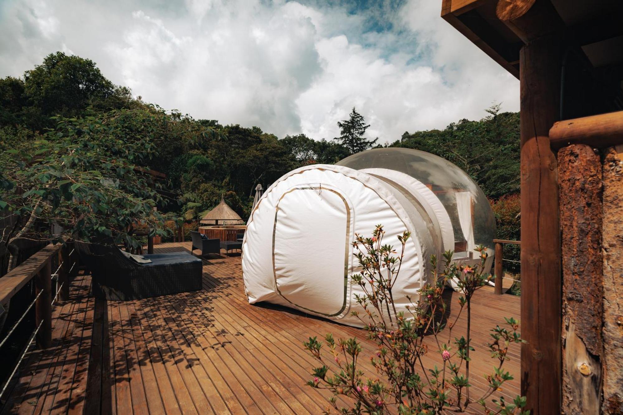 מלון ריונגרו Bubblesky Glamping 15 Min From Medellin מראה חיצוני תמונה