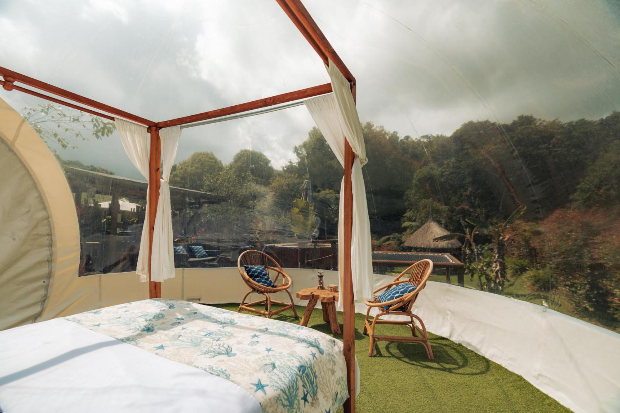 מלון ריונגרו Bubblesky Glamping 15 Min From Medellin מראה חיצוני תמונה